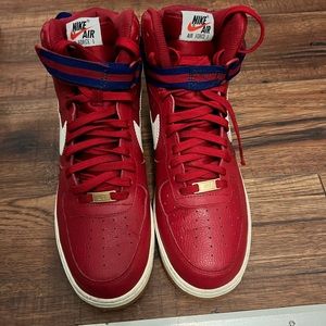 Nike Air Force one High “Gym Red”